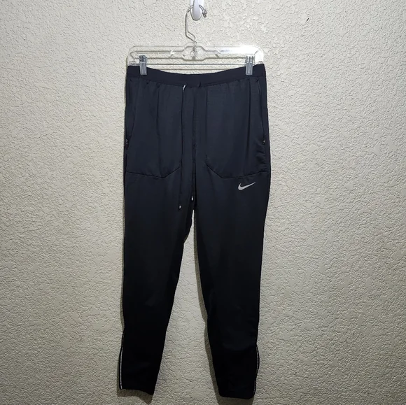 Nike Running  Dry-Fit Black  Jogger Pants - Picture 3 of 10